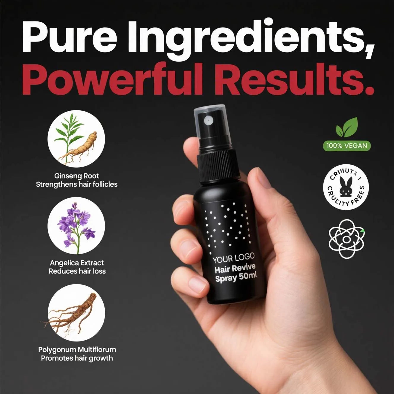 Hair Helper Spray by Bella | Dermatologist Recommended